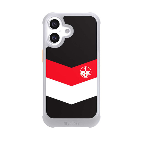 Apple iPhone 16 NIVOmax 1.FCK Blockstreifen Design