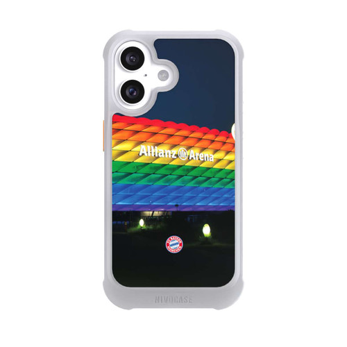 Apple iPhone 16 NIVOmax Allianz Arena Regenbogen