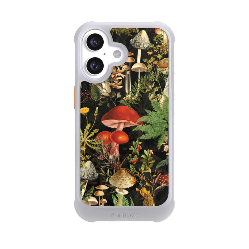 iPhone 16 NIVOmax Verschiedene Pilze Im Wald