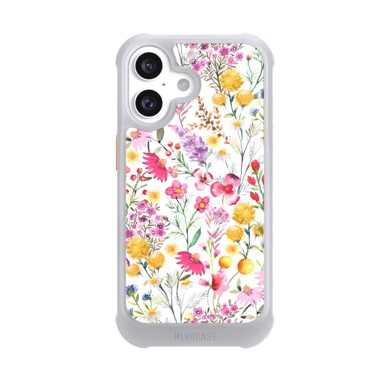 iPhone 16 NIVOmax Botanische Frühlingspflanzen