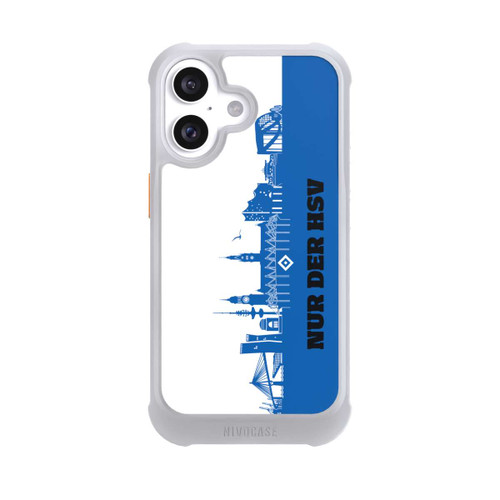 Apple iPhone 16 NIVOmax HSV Skyline Blau Weiß
