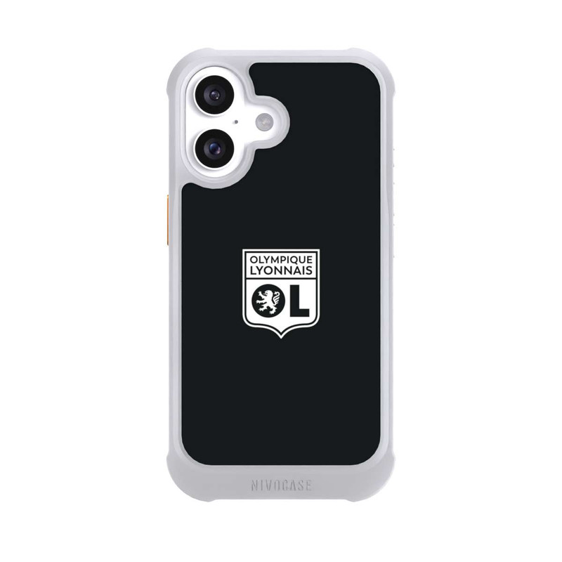 iPhone 16 NIVOmax Logo OL noir et blanc