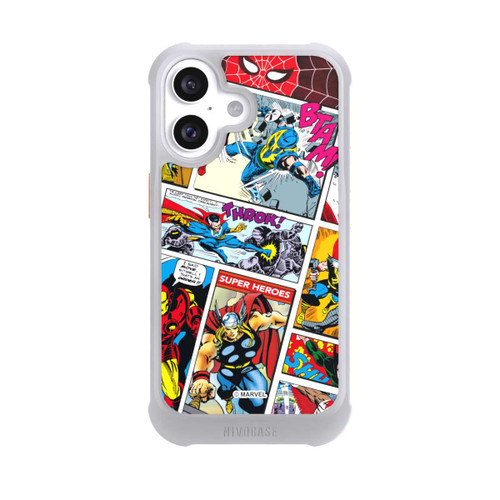 Apple iPhone 16 NIVOmax Marvel Retro Comic Blue
