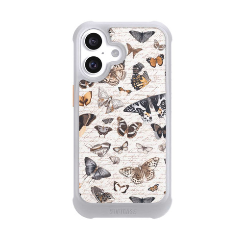 Apple iPhone 16 NIVOmax Motif papillon bohème