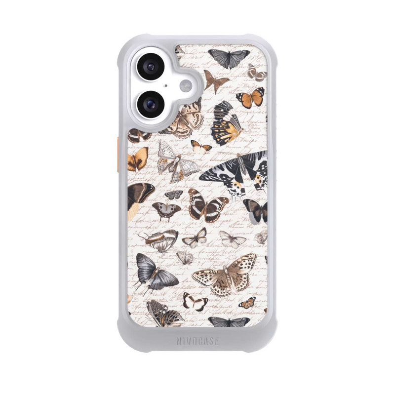 iPhone 16 NIVOmax Motif papillon bohème
