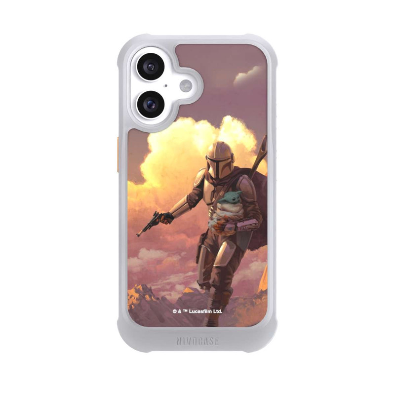 iPhone 16 NIVOmax The Mandalorian And Grogu Sunset Clouds