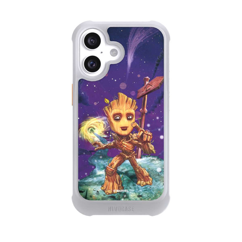 iPhone 16 NIVOmax Baby Groot Galaxy Touch