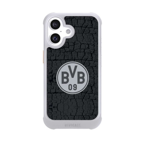 Apple iPhone 16 NIVOmax BVB Trikot Kohle und Stahl