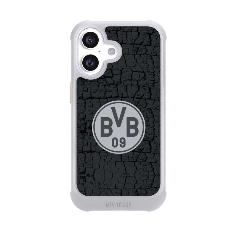 iPhone 16 NIVOmax BVB Maillot charbon et acier