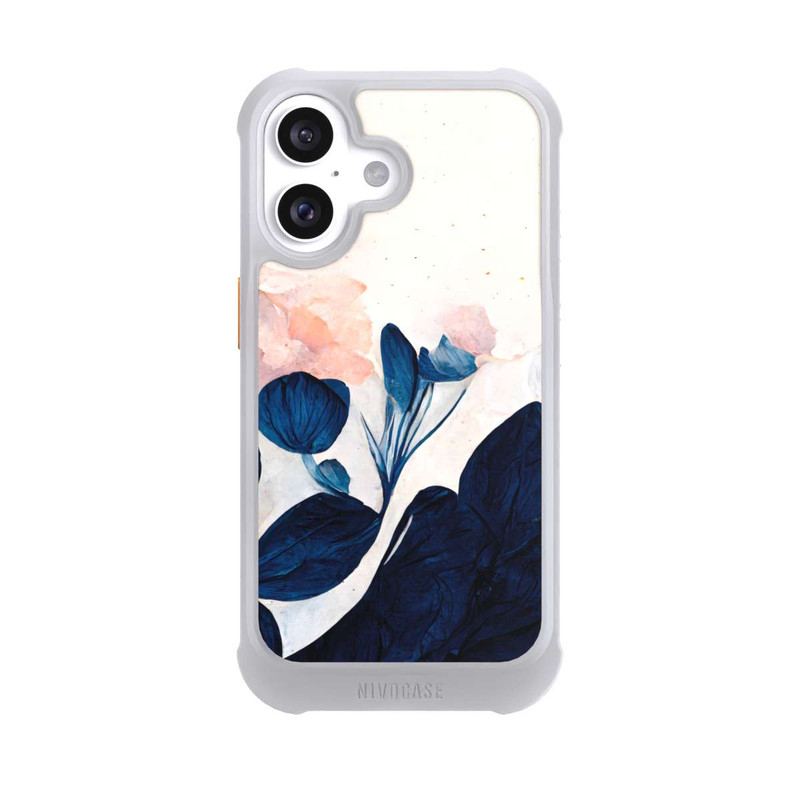 iPhone 16 NIVOmax Blaue Tulpen