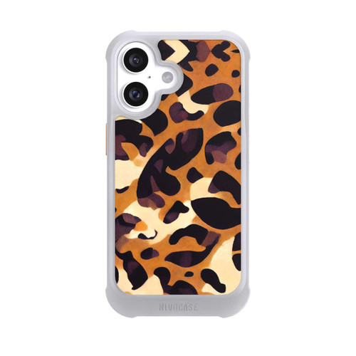 Apple iPhone 16 NIVOmax motif lion marron clair