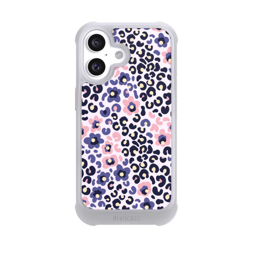 Apple iPhone 16 NIVOmax Animal Skin with Flowers 1
