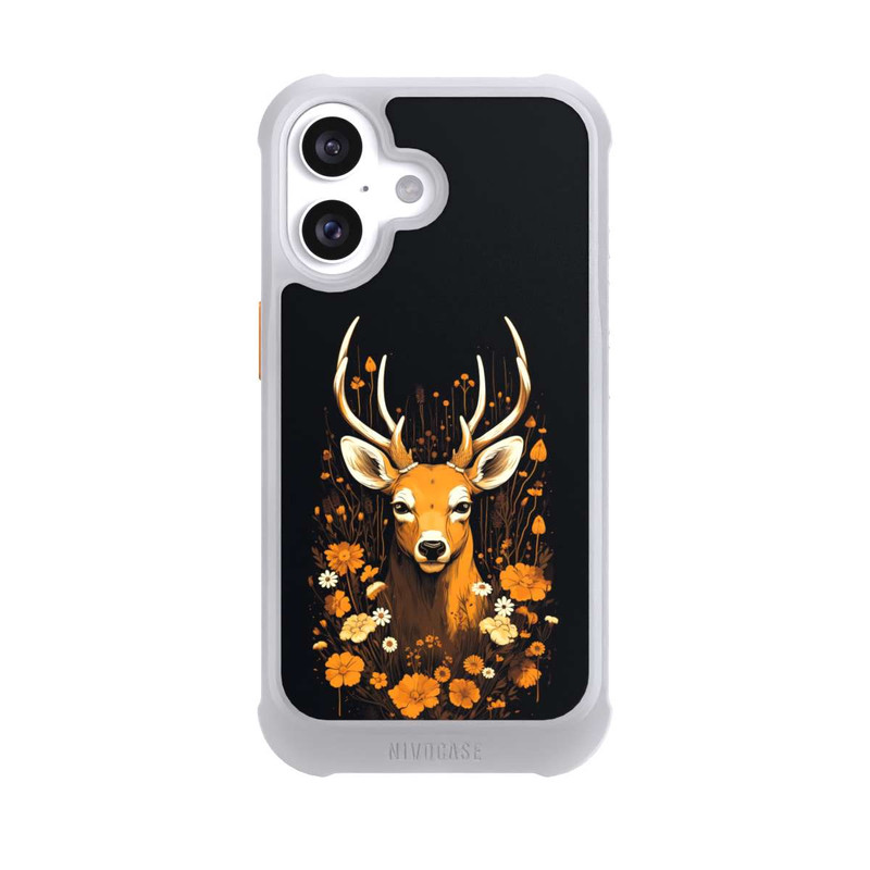 iPhone 16 NIVOmax Deer Flowers Big