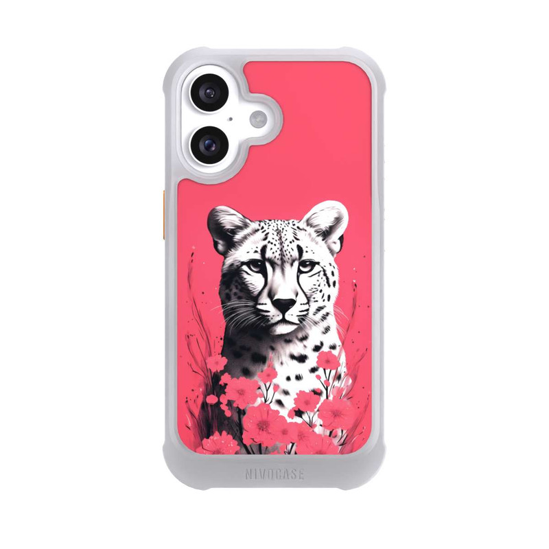 iPhone 16 NIVOmax White Cheetah