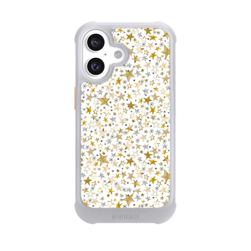 Apple iPhone 16 NIVOmax Winter Stars Gold