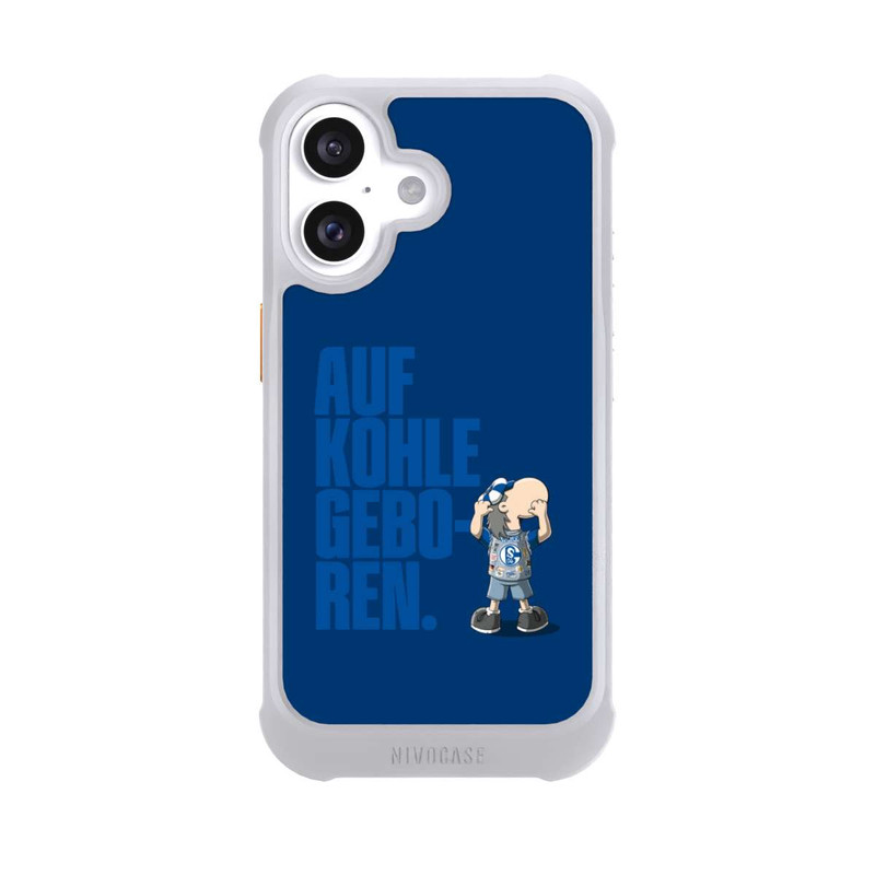 iPhone 16 NIVOmax S04 Auf Kohle geboren - Erwin