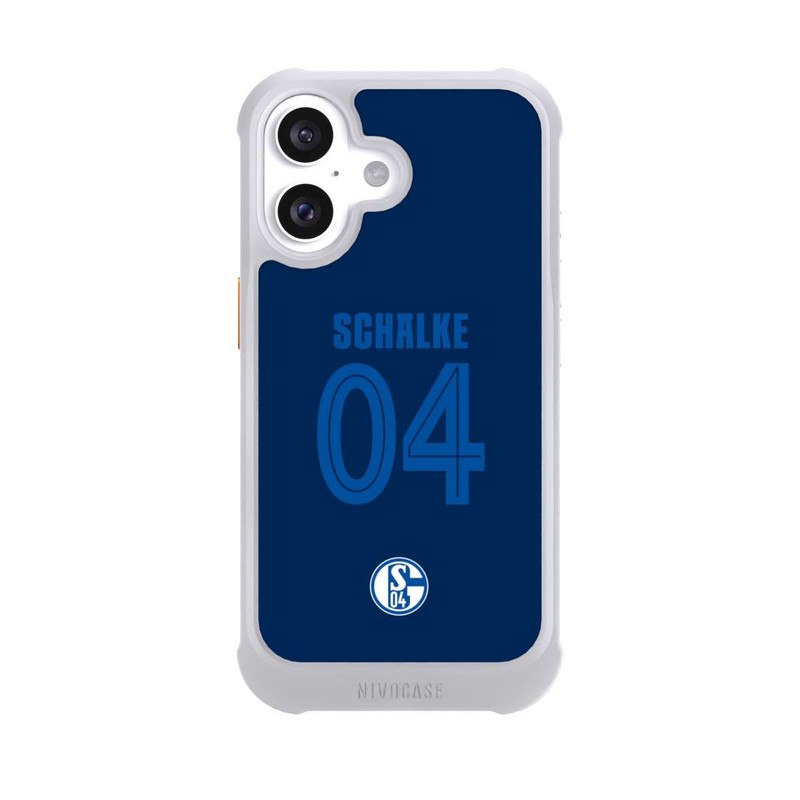 iPhone 16 NIVOmax Schalke 04 Dunkelblau