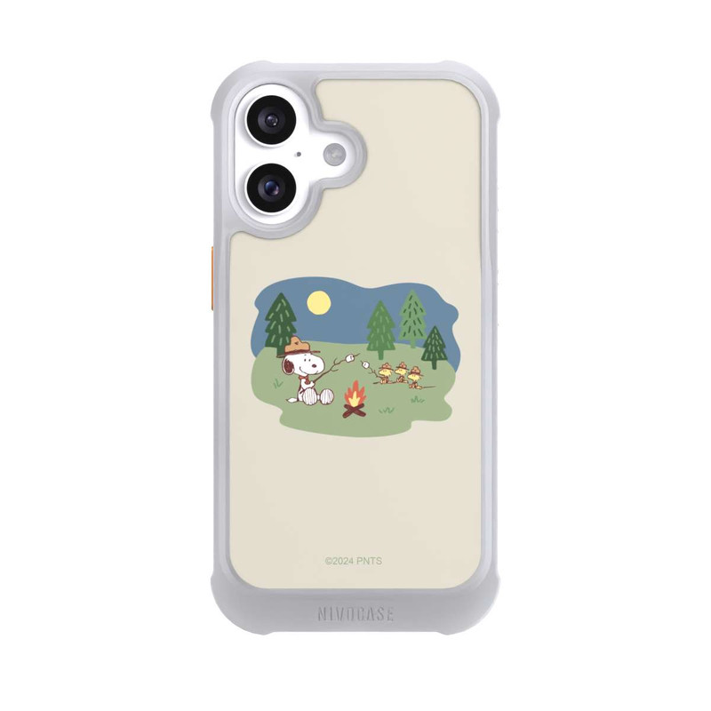 iPhone 16 NIVOmax Snoopy Lagerfeuer