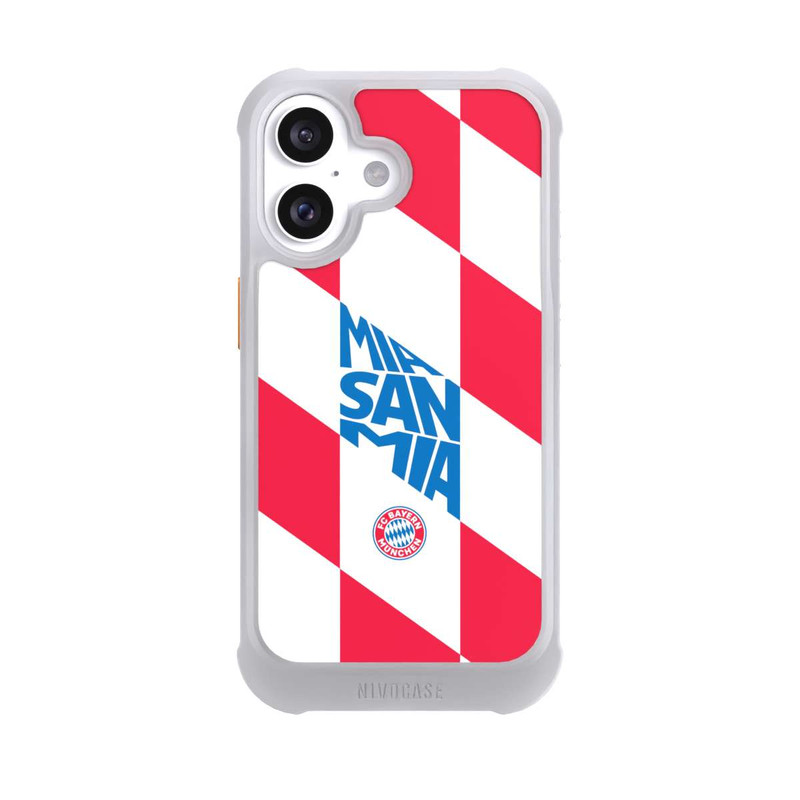 iPhone 16 NIVOmax FCB Mia San Mia Rauten