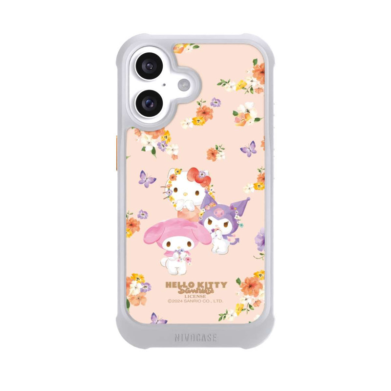 iPhone 16 NIVOmax Hello Kitty Frühlingsblumen