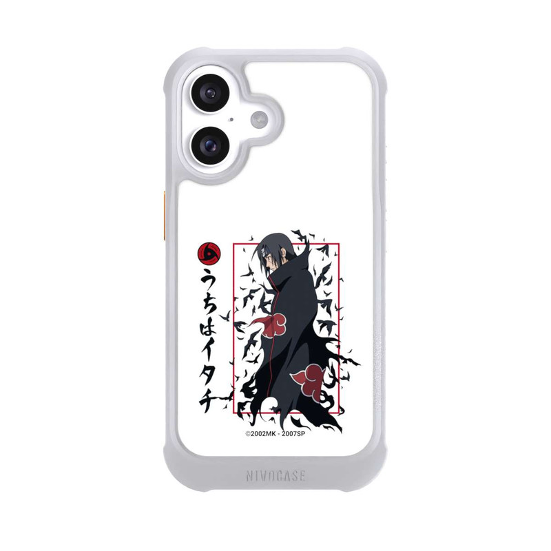 iPhone 16 NIVOmax Les corbeaux Itachi blanche