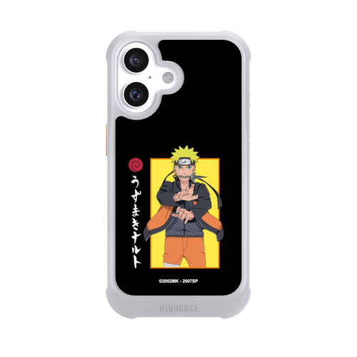 Apple iPhone 16 NIVOmax Naruto Kampfposition Schwarz