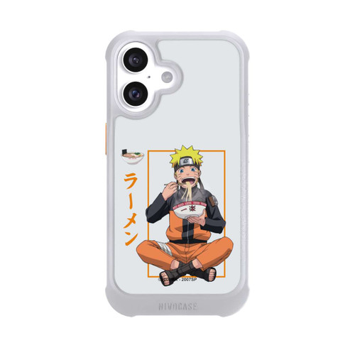 Apple iPhone 16 NIVOmax Naruto Ramen grau