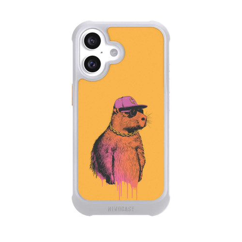 Apple iPhone 16 NIVOmax Capybara Cap Square