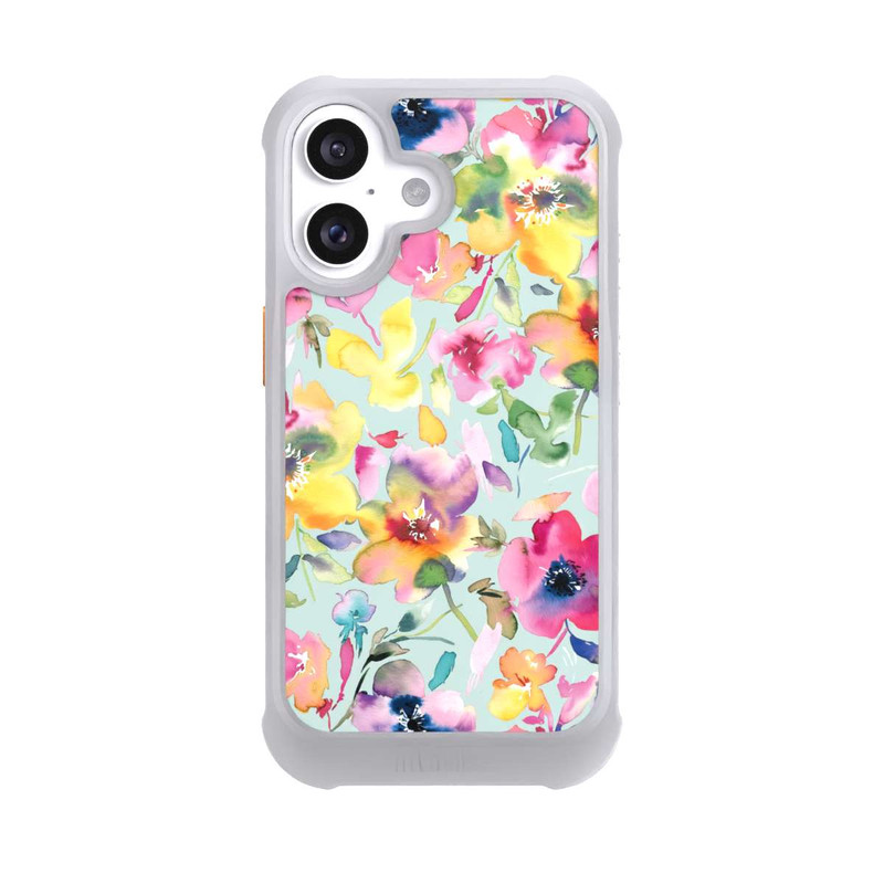 iPhone 16 NIVOmax Künstlerischer Sommer Psychedelic Floral