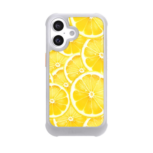 Apple iPhone 16 NIVOmax Zitrone Muster