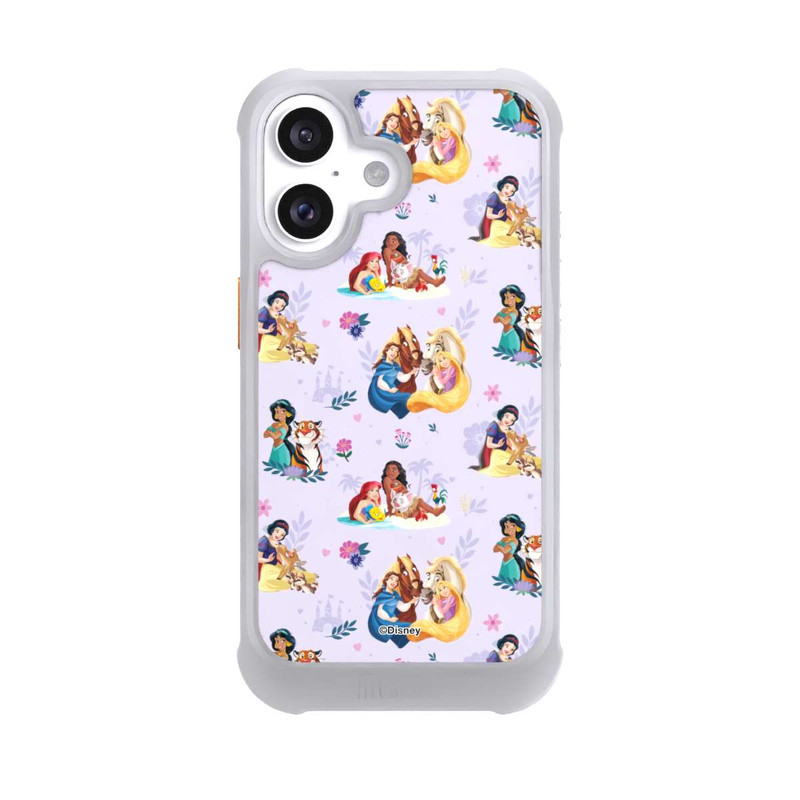 iPhone 16 NIVOmax Princess Floral Pattern Purple