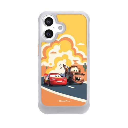 Apple iPhone 16 NIVOmax Disney Cars Lightning McQueen Und Hook on the Road