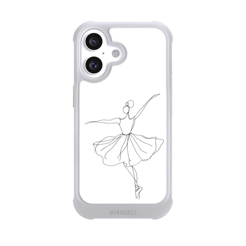 iPhone 16 NIVOmax Ballerina Illustration