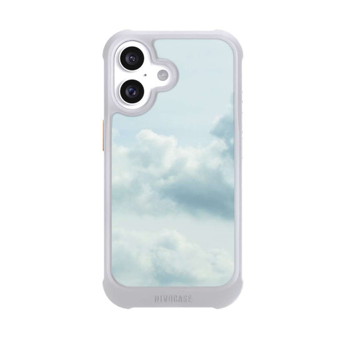 Apple iPhone 16 NIVOmax Pastel Blue Clouds