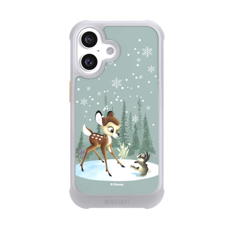 iPhone 16 NIVOmax Bambi und Klopfer Winterwelt