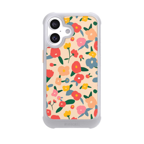 Apple iPhone 16 NIVOmax Retro Bold Scandi Flowers
