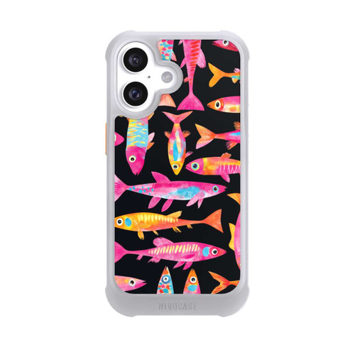 Apple iPhone 16 NIVOmax Funky Fish Parade avec IA