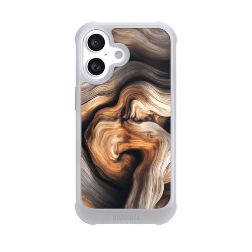 Apple iPhone 16 NIVOmax Rustic Wood avec IA