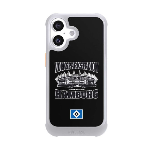 Apple iPhone 16 NIVOmax HSV Volksparkstadion Schwarz