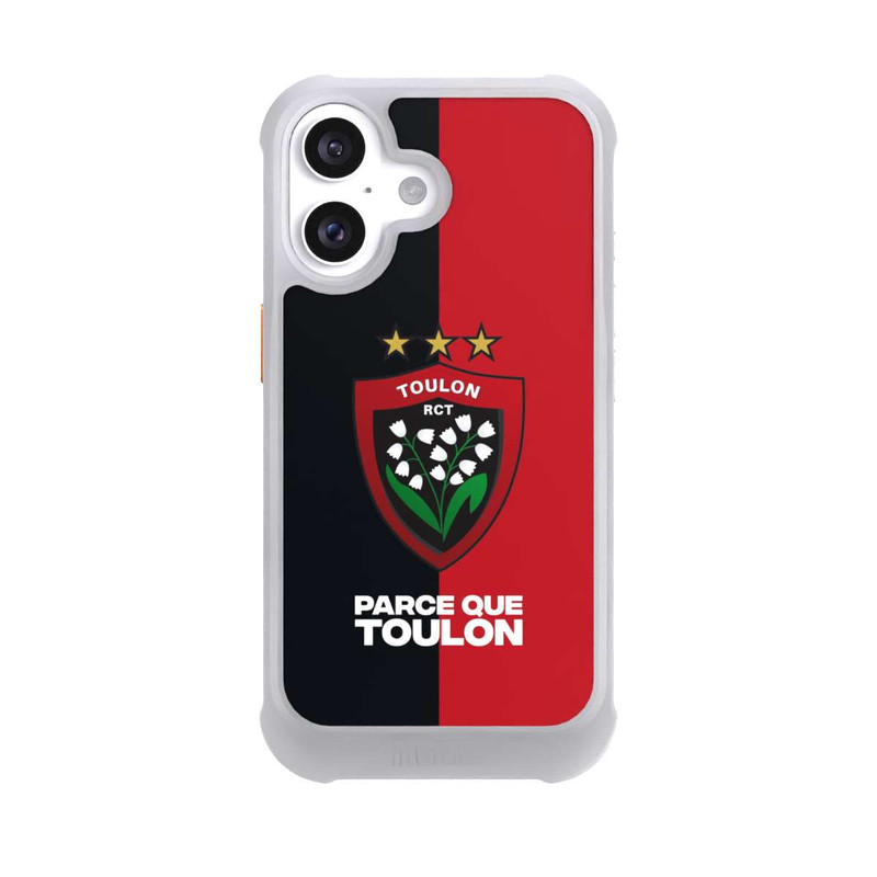 iPhone 16 NIVOmax RCT Logo Rouge Noir