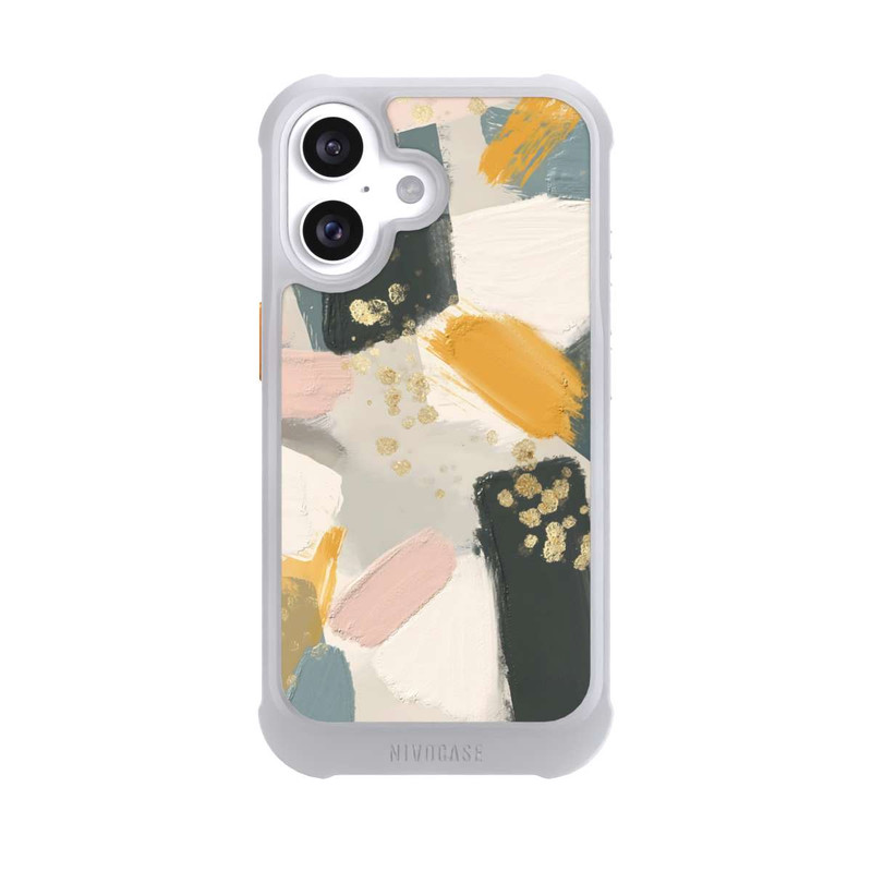 iPhone 16 NIVOmax Pastel Brushstrokes
