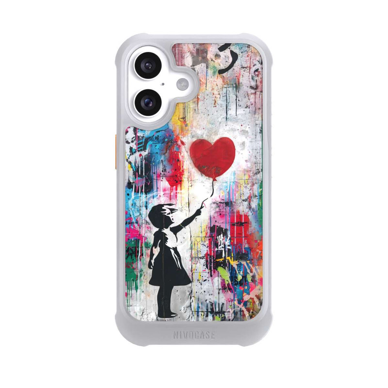 iPhone 16 NIVOmax Balloon Girl Colorful
