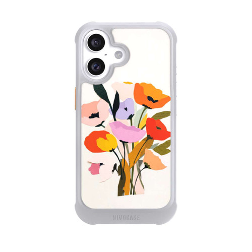 Apple iPhone 16 NIVOmax Frischer Blumenstrauß