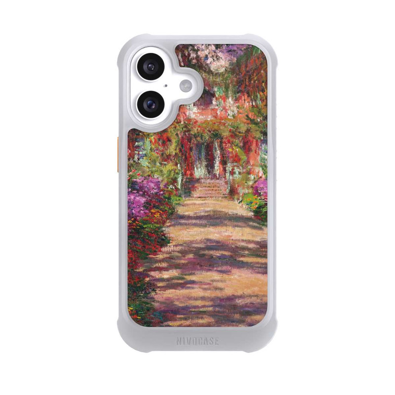 iPhone 16 NIVOmax Eine Allee in Monets Garten in Giverny by Claude Monet