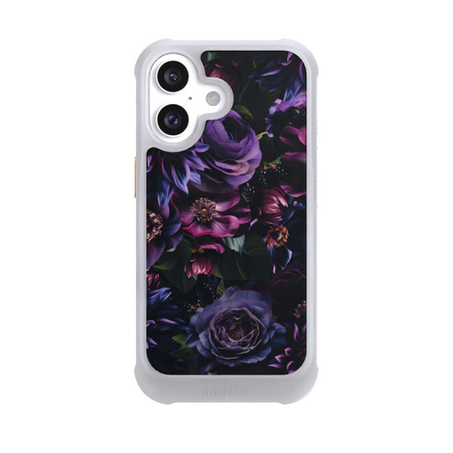 Apple iPhone 16 NIVOmax Dunkle Lila Blüten 