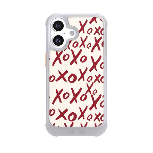 Apple iPhone 16 NIVOmax XOXO Liebe Muster