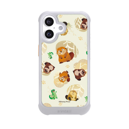 Apple iPhone 16 NIVOmax Hoppers Muster Gelb