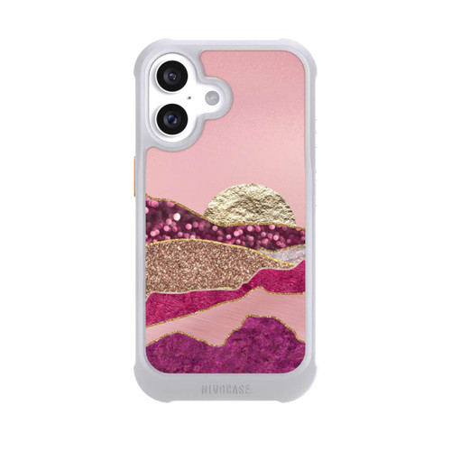Apple iPhone 16 NIVOmax Glamour Landscape Rosegold