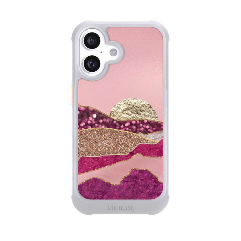 iPhone 16 NIVOmax Glamour Landscape Rosegold