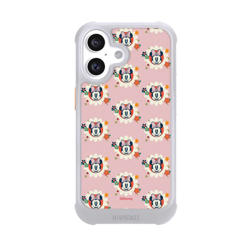 Apple iPhone 16 NIVOmax Minnie's Magic Flowers Retro Pattern